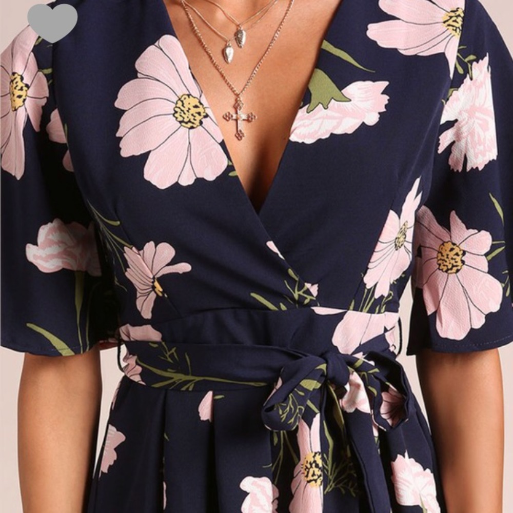 Last one ‼️Navy Romper - Picture 4 of 4